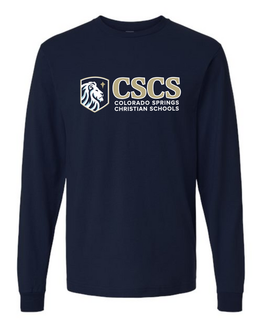 ADULT and YOUTH SIZES - Long Sleeve T-Shirt - Traditional Logo Print