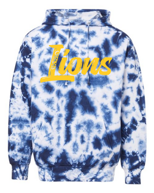 MV Sport - Classic Fleece Tie-Dye Hooded Sweatshirt