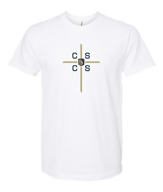 ADULT and YOUTH SIZES - Short Sleeve T-shirt - CSCS Cross