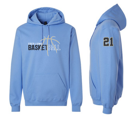 CSCS 5th grade basketball Hoodies