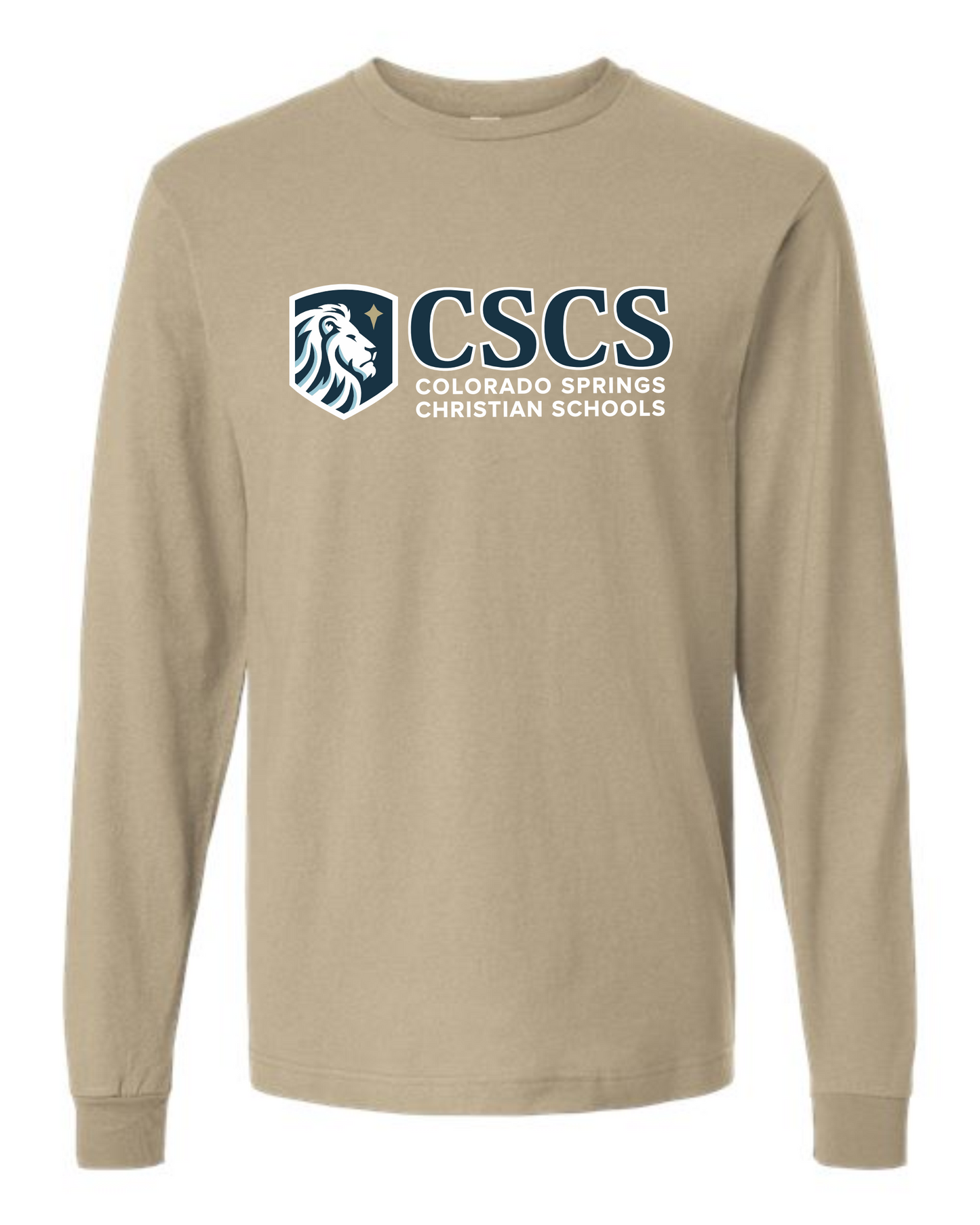ADULT and YOUTH SIZES - Long Sleeve T-Shirt - Traditional Logo Print