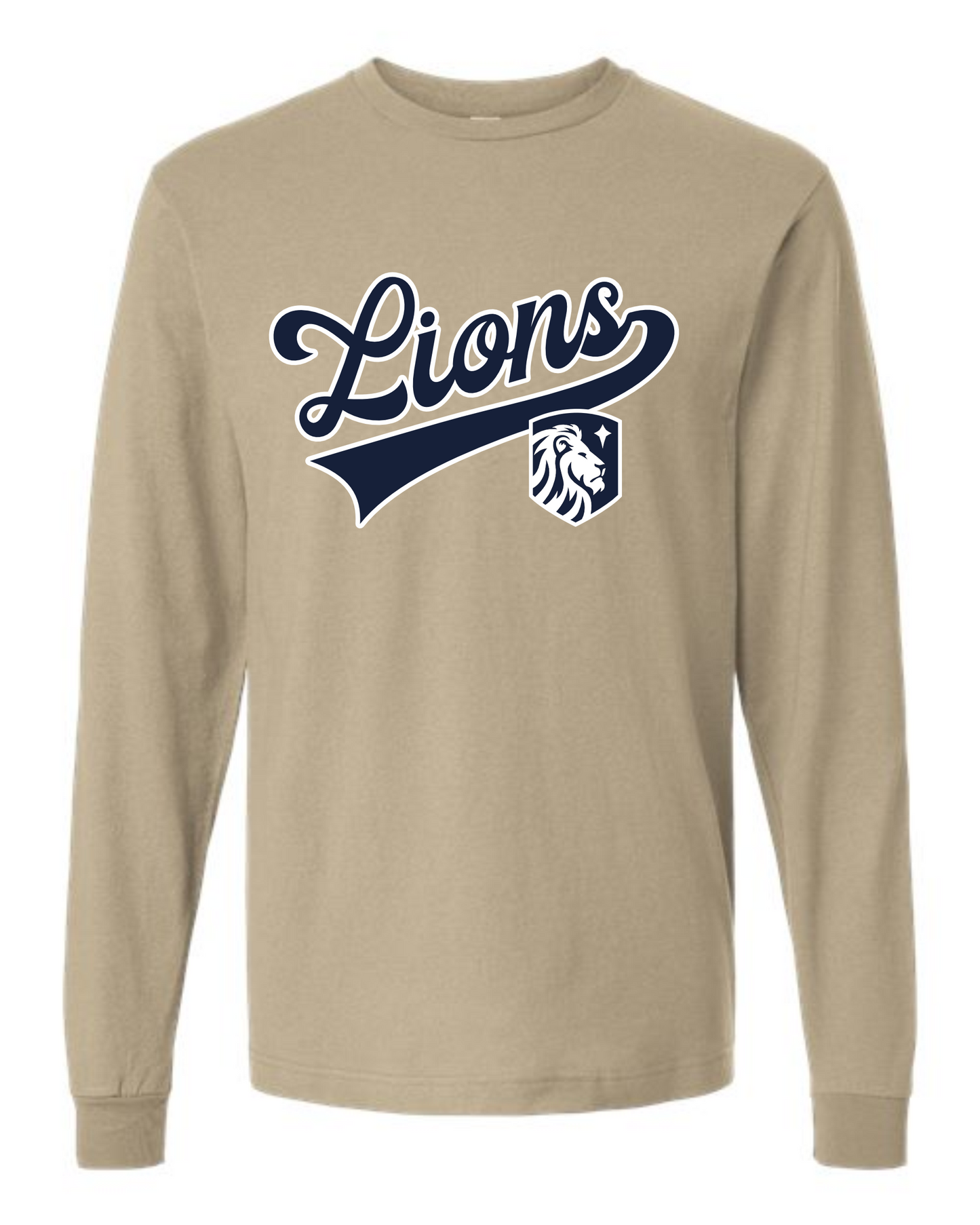 ADULT and YOUTH SIZES - Long Sleeve T-Shirt - Script Logo