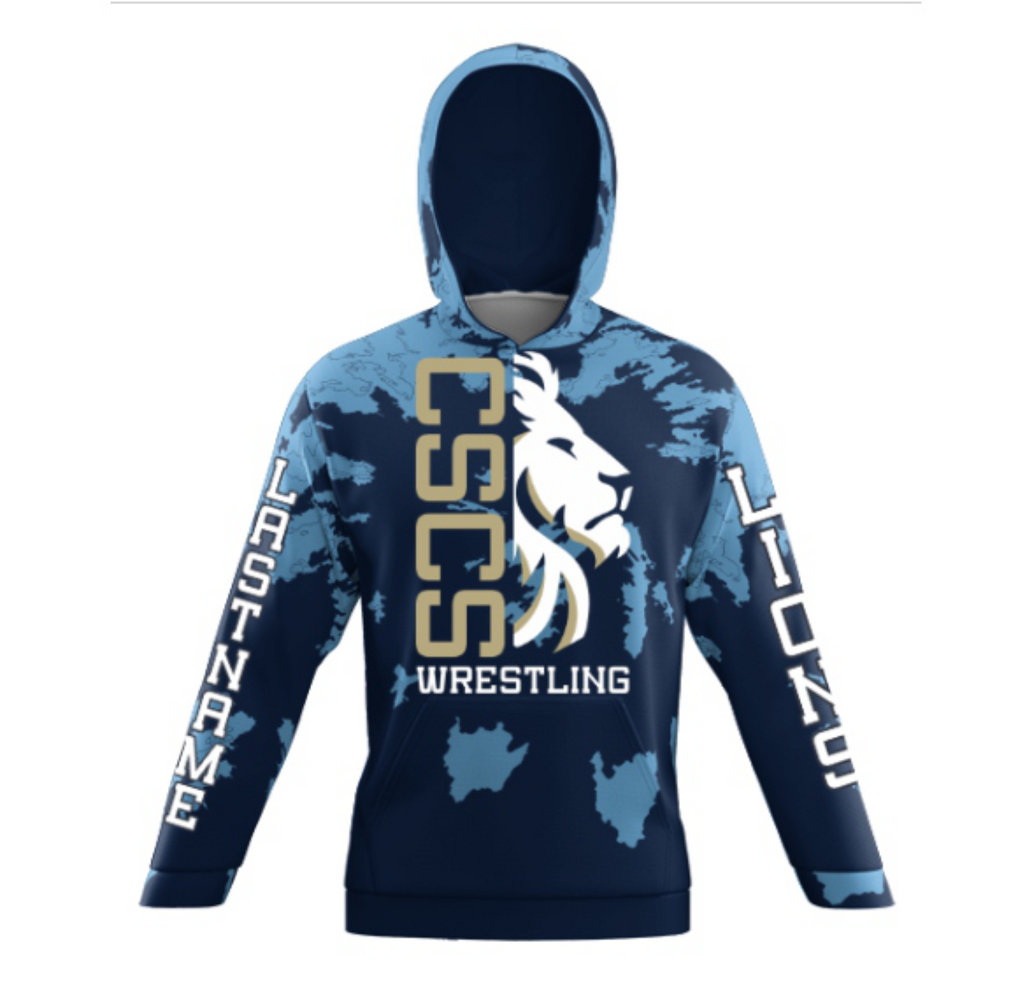 CSCS Wrestling - Sublimated Hoodie
