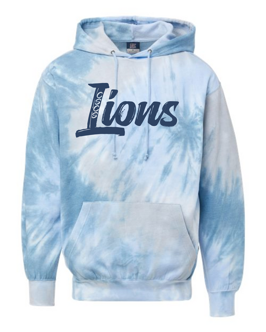 MV Sport - Classic Fleece Tie-Dye Hooded Sweatshirt