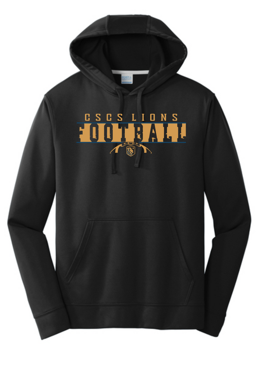 CSCS Football - Performance material hoodie