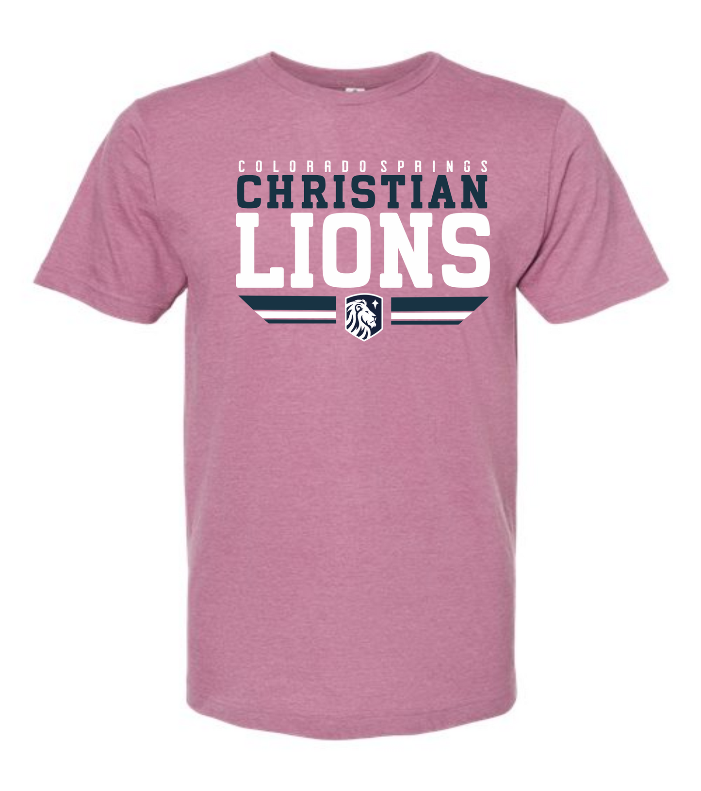 ADULT and YOUTH SIZES - Short Sleeve T-Shirt - Christian Lions