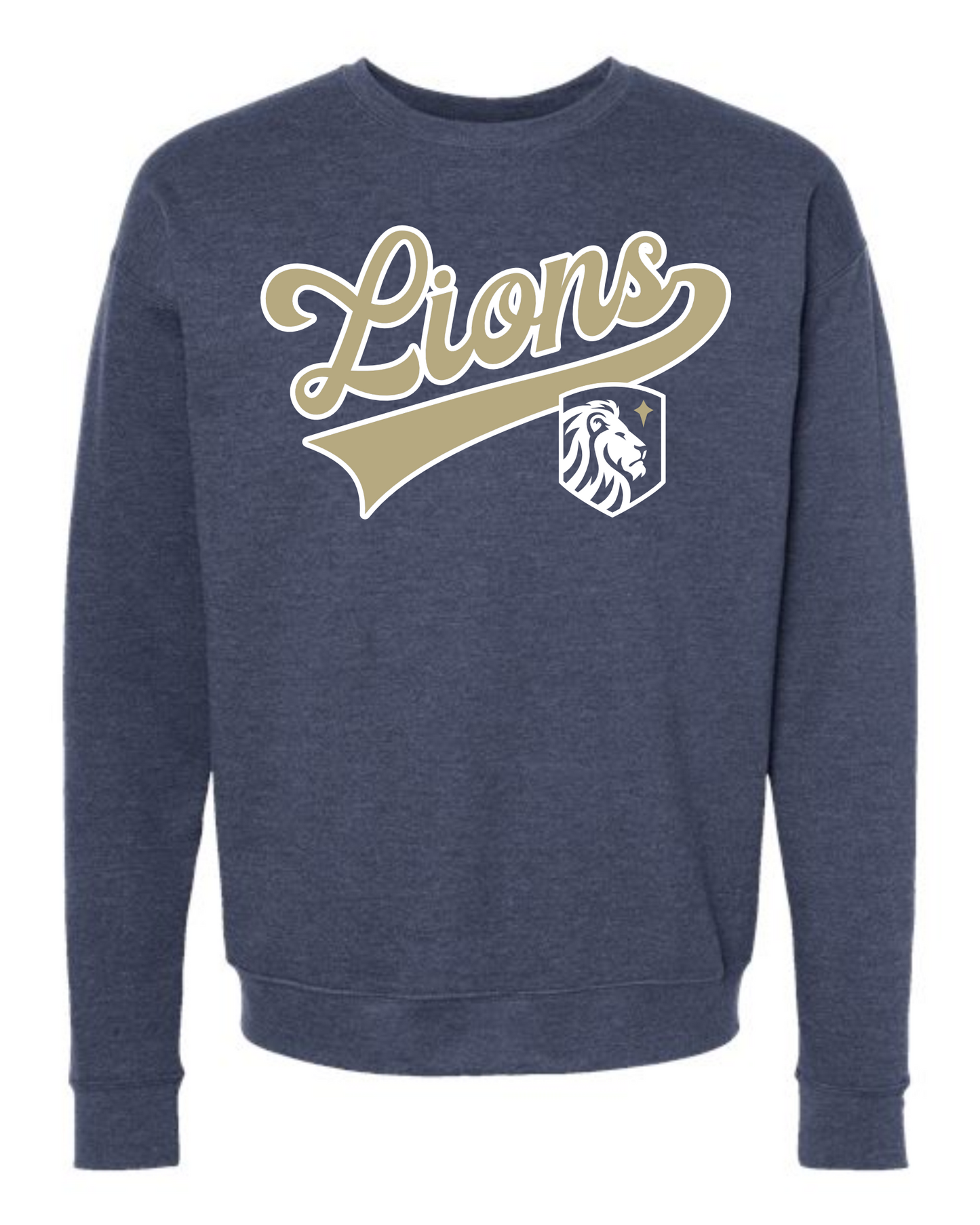 ADULT SIZES Crewneck Sweatshirt - Script Print