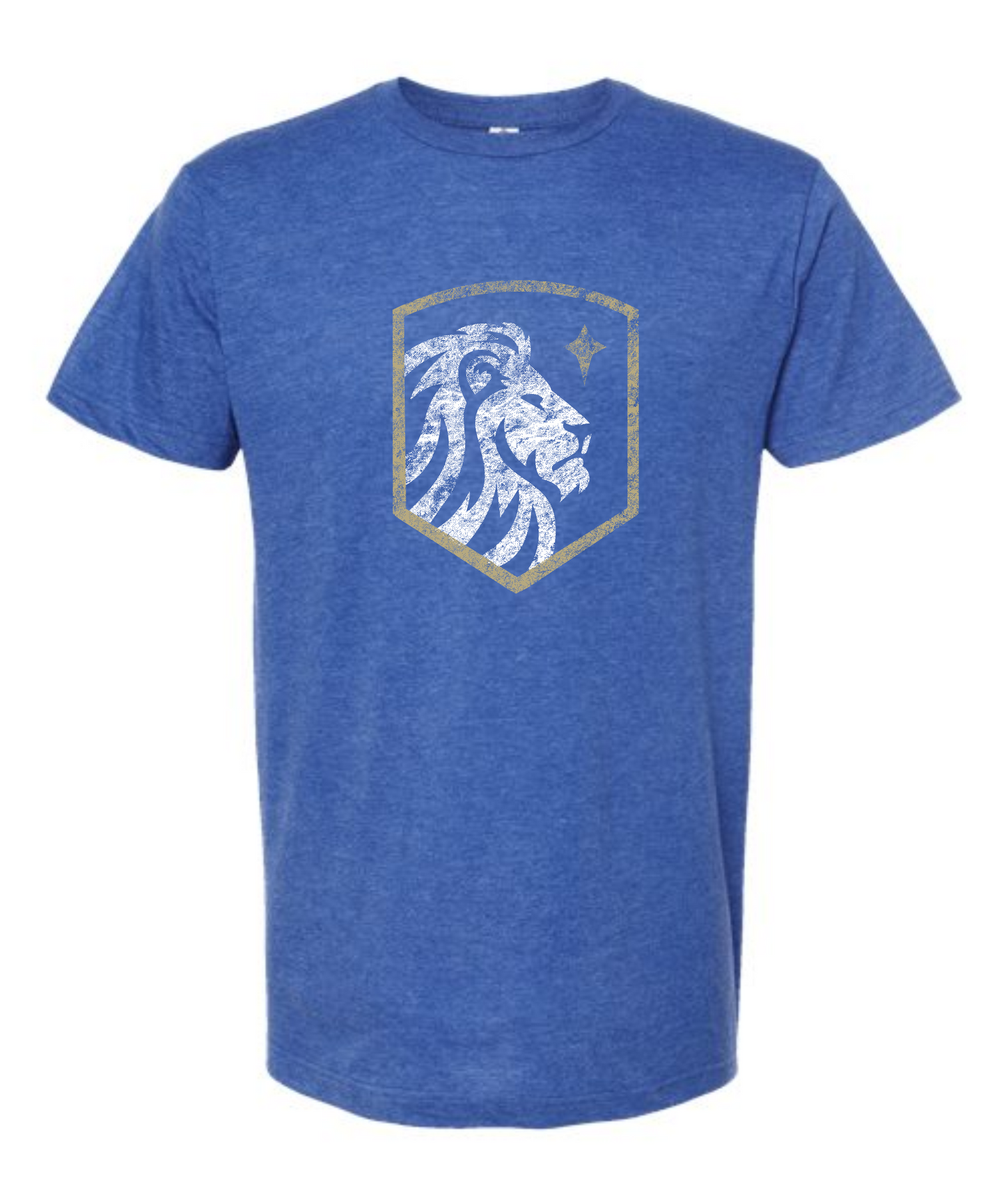 YOUTH SIZES - Short Sleeve T-Shirt - Distress Crest