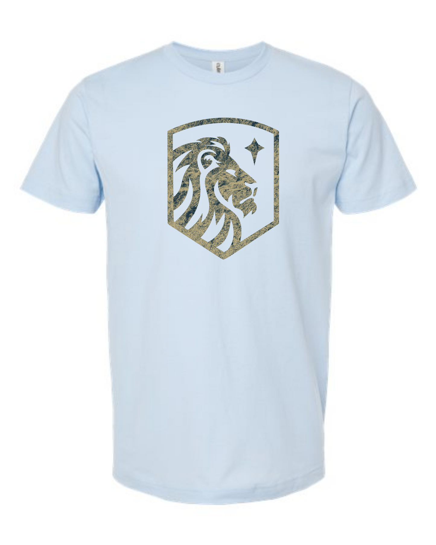 ADULT and YOUTH SIZES - Short Sleeve T-Shirt - Distress Crest