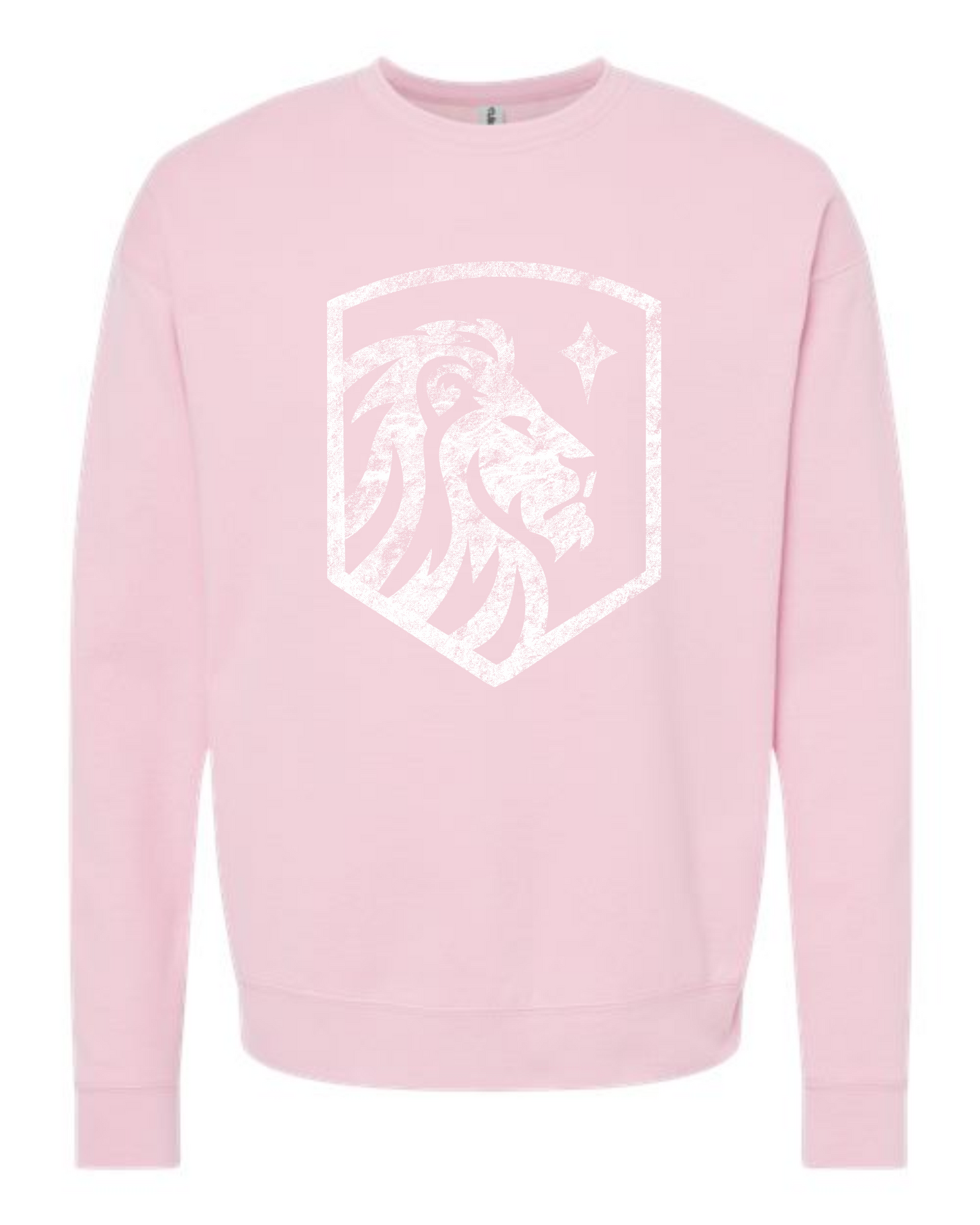 ADULT SIZES - Crewneck - Distressed Crest Print