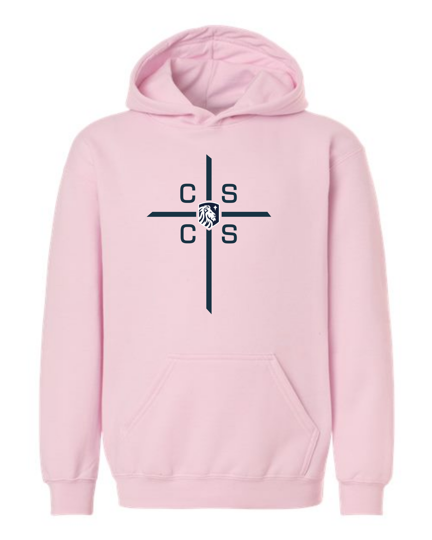 ADULT and YOUTH Sizes - Hoodies - CSCS cross logo