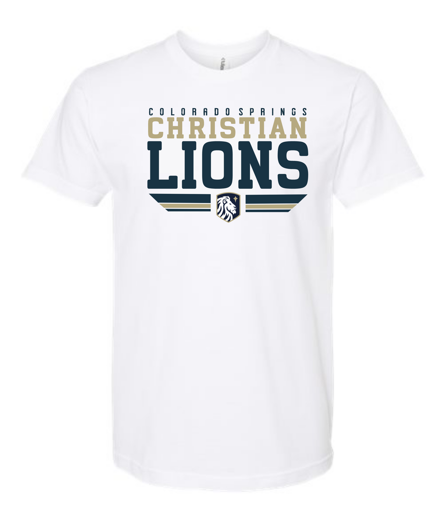ADULT and YOUTH SIZES - Short Sleeve T-Shirt - Christian Lions