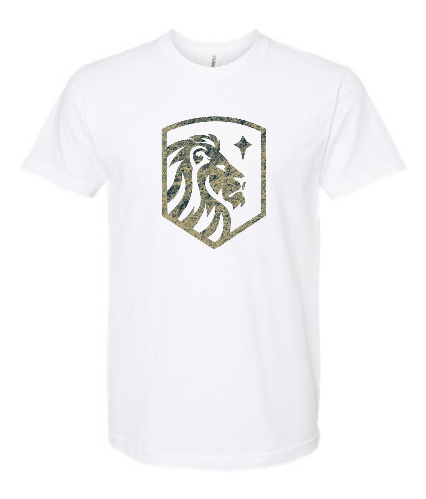 ADULT and YOUTH SIZES - Short Sleeve T-Shirt - Distress Crest