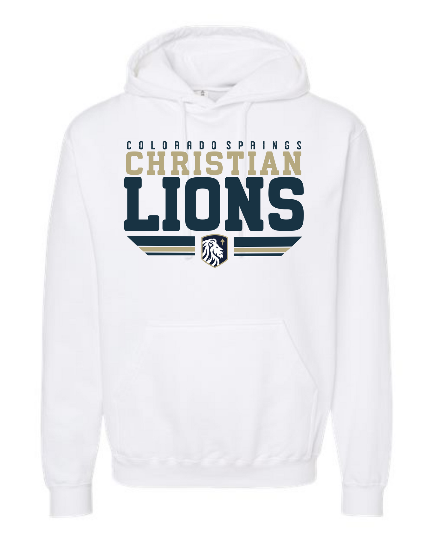 ADULT and YOUTH Sizes - Hoodies - Christian Lions Print