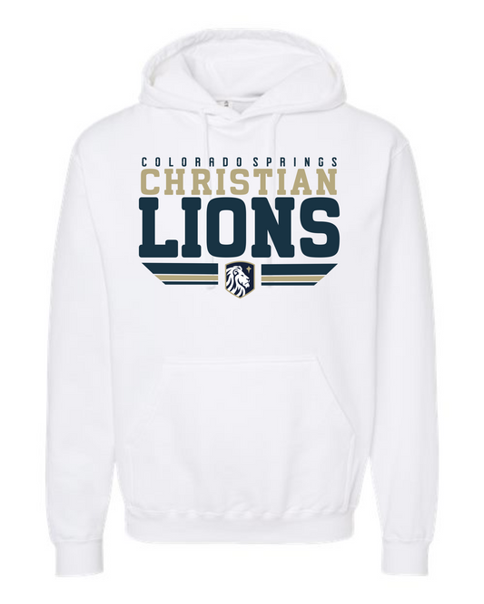 ADULT and YOUTH Sizes - Hoodies - Christian Lions Print